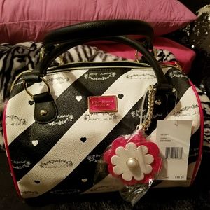 A new unused Betsey Johnson Satchel handbag